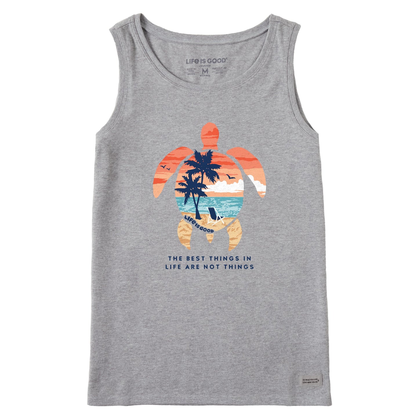 Women's Best Things Sea Turtle Beach Crusher Tank