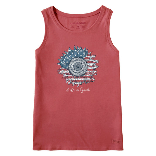 Women's American Sunflower Crusher Tank