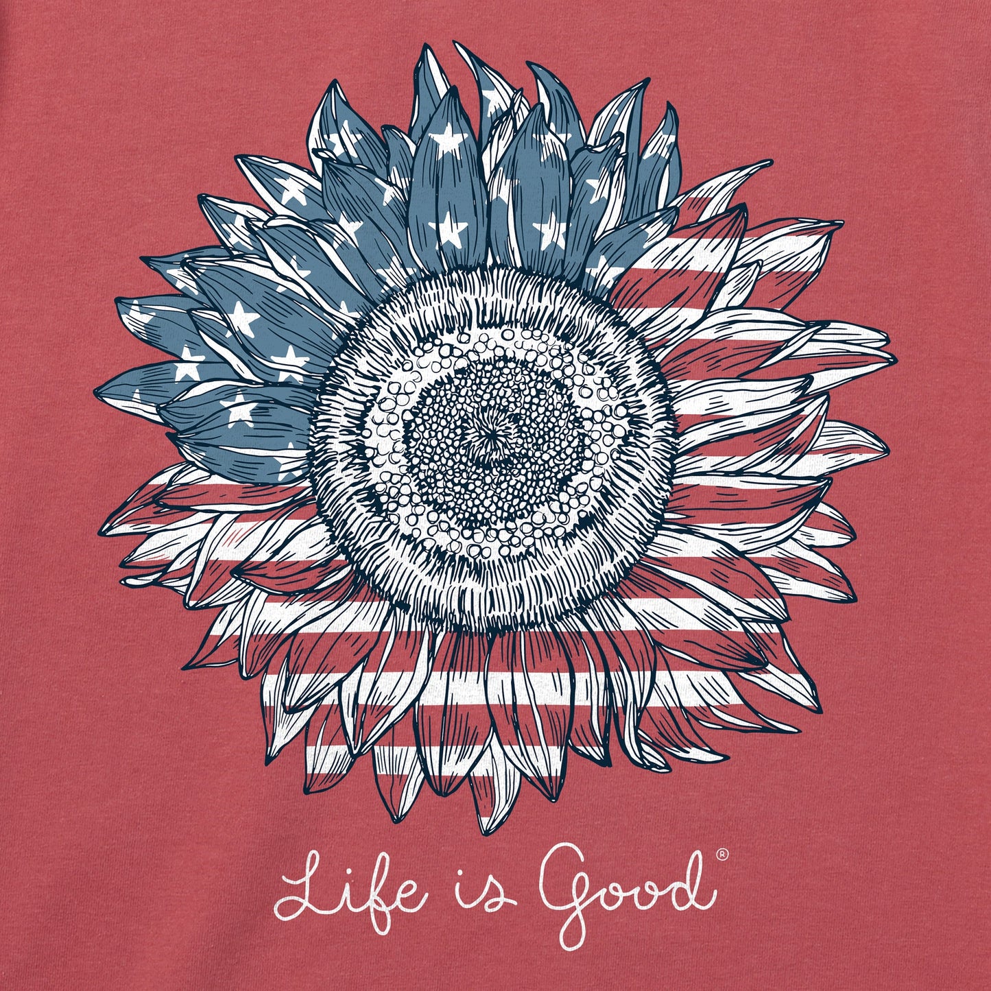 Women's American Sunflower Crusher Tank