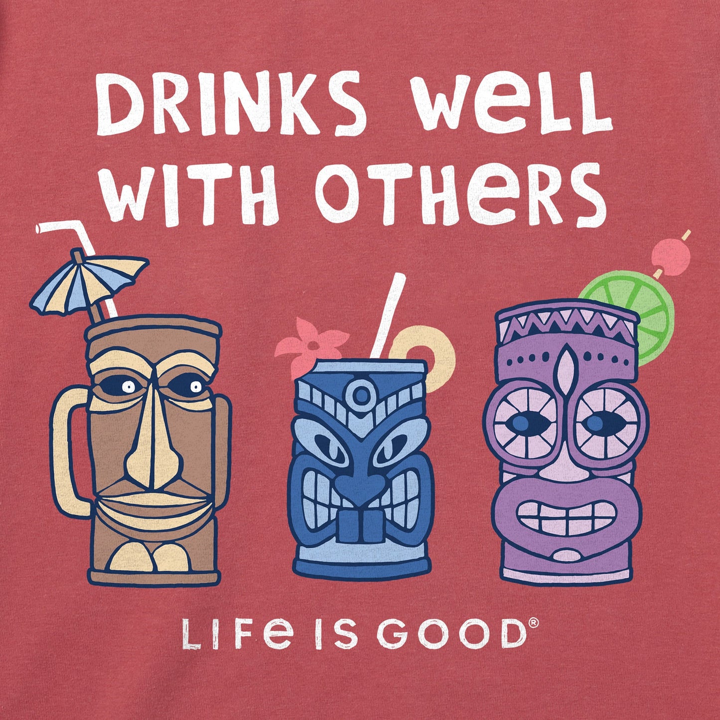 Women's Tiki Drinks Well Crusher Tank