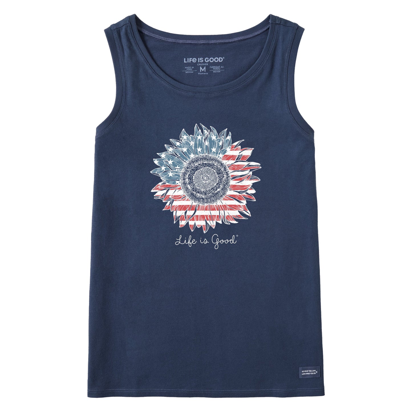 Women's American Sunflower Crusher Tank