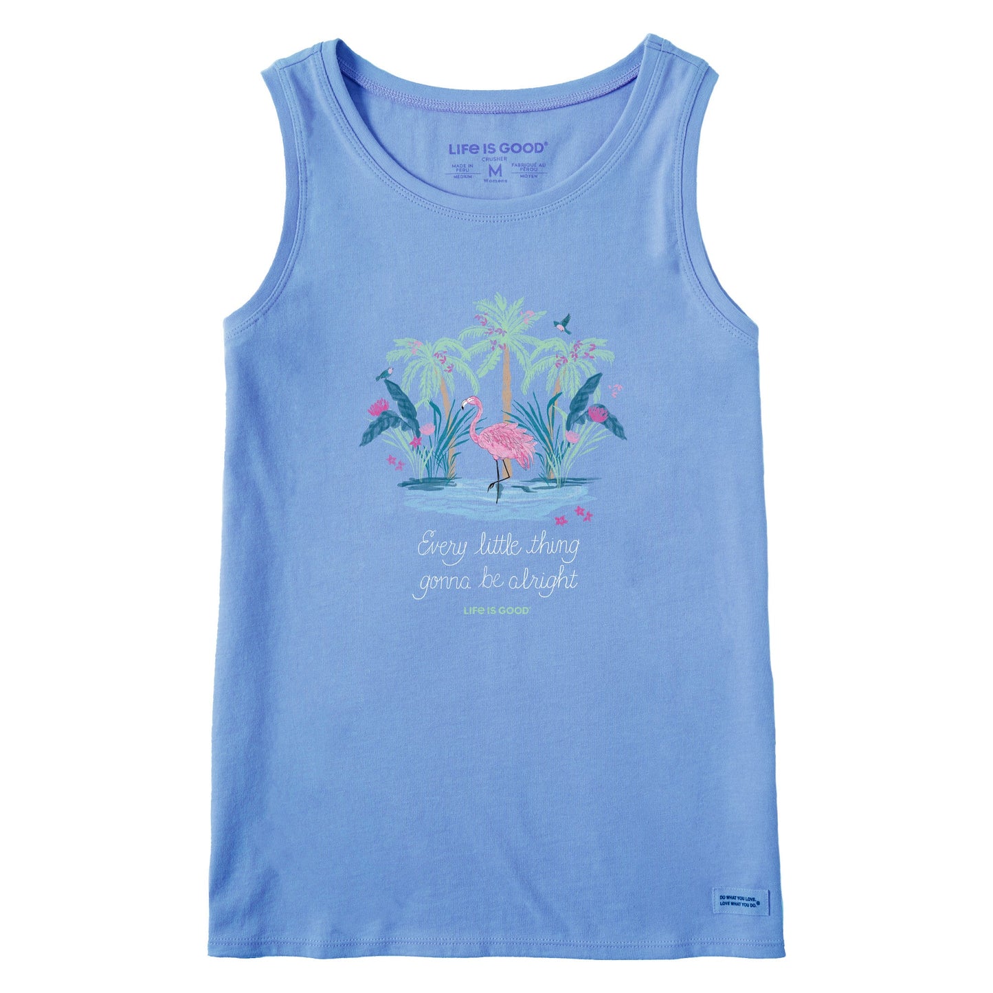 Women's Every Little Thing Flamingo Crusher Tank