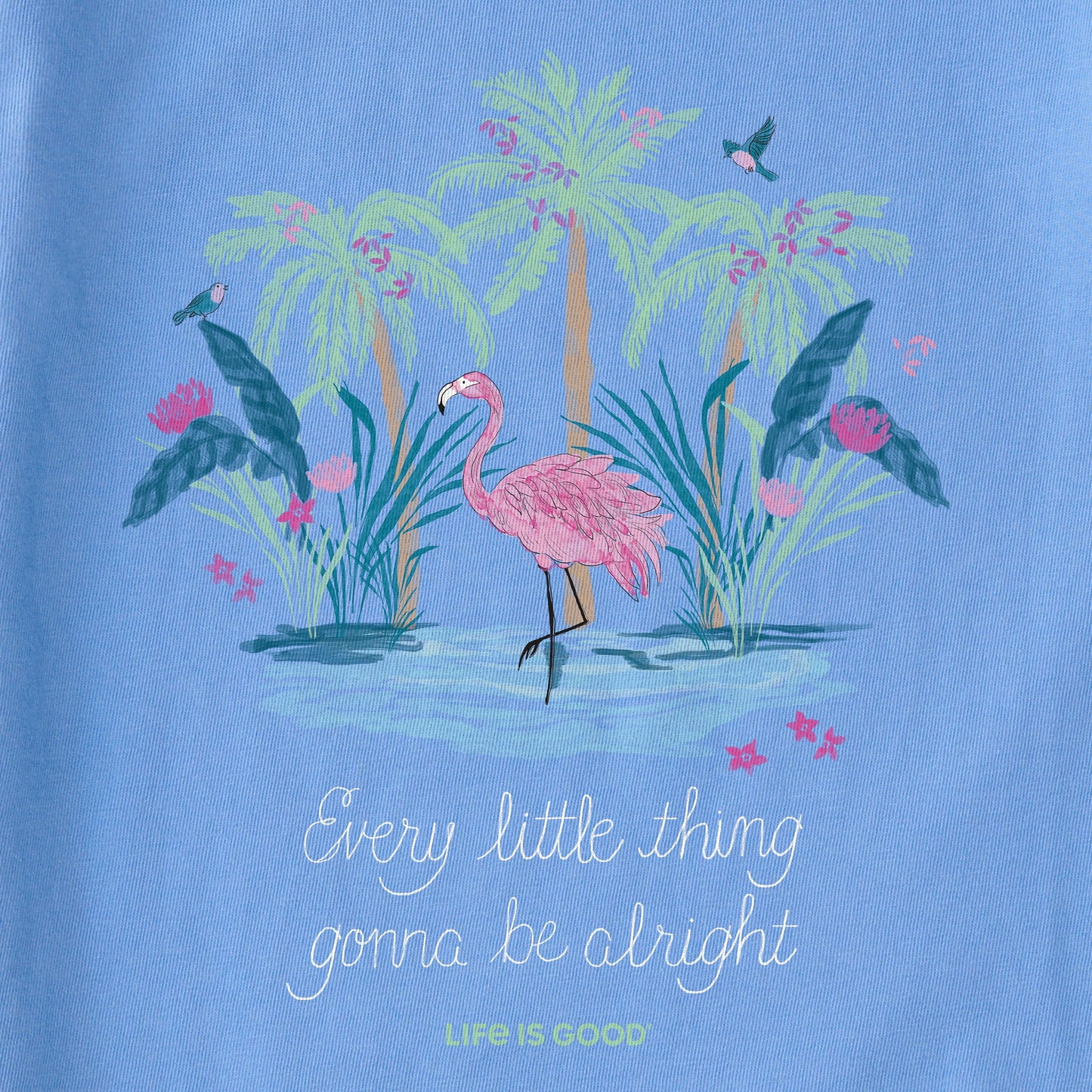 Women's Every Little Thing Flamingo Crusher Tank