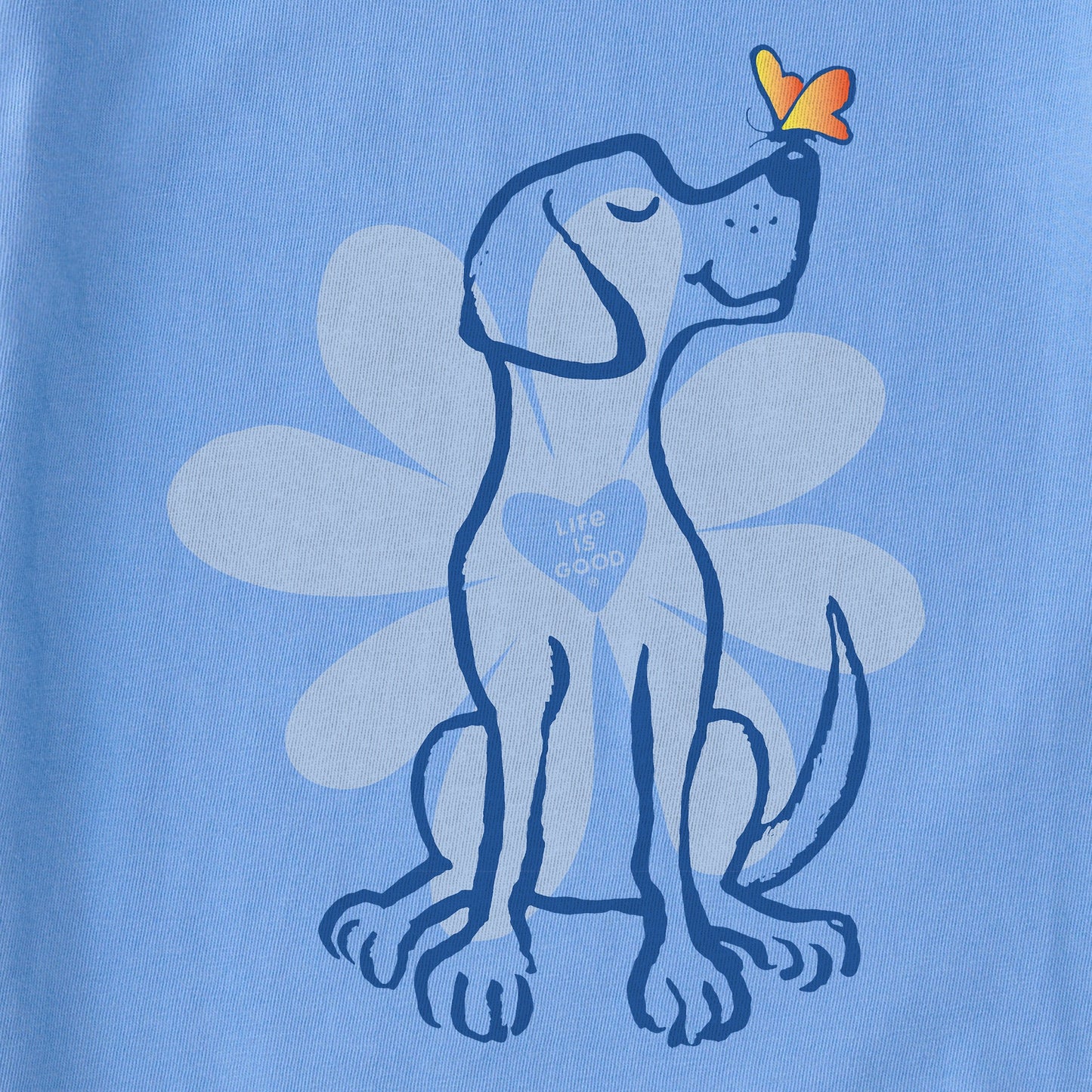 Women's Spring Daisy Dog Crusher Tank