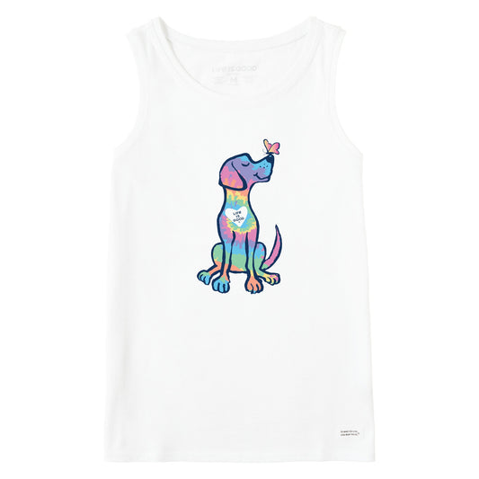 Women's Tie Dye Spring Dog Crusher Tank
