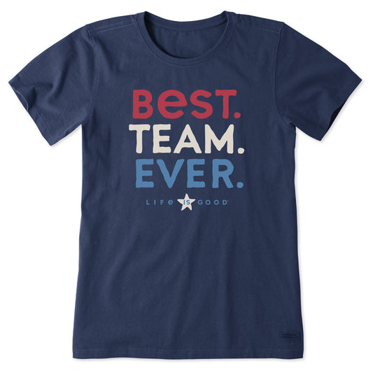 Women's Wordsmith Best. Team. Ever. Short Sleeve Tee