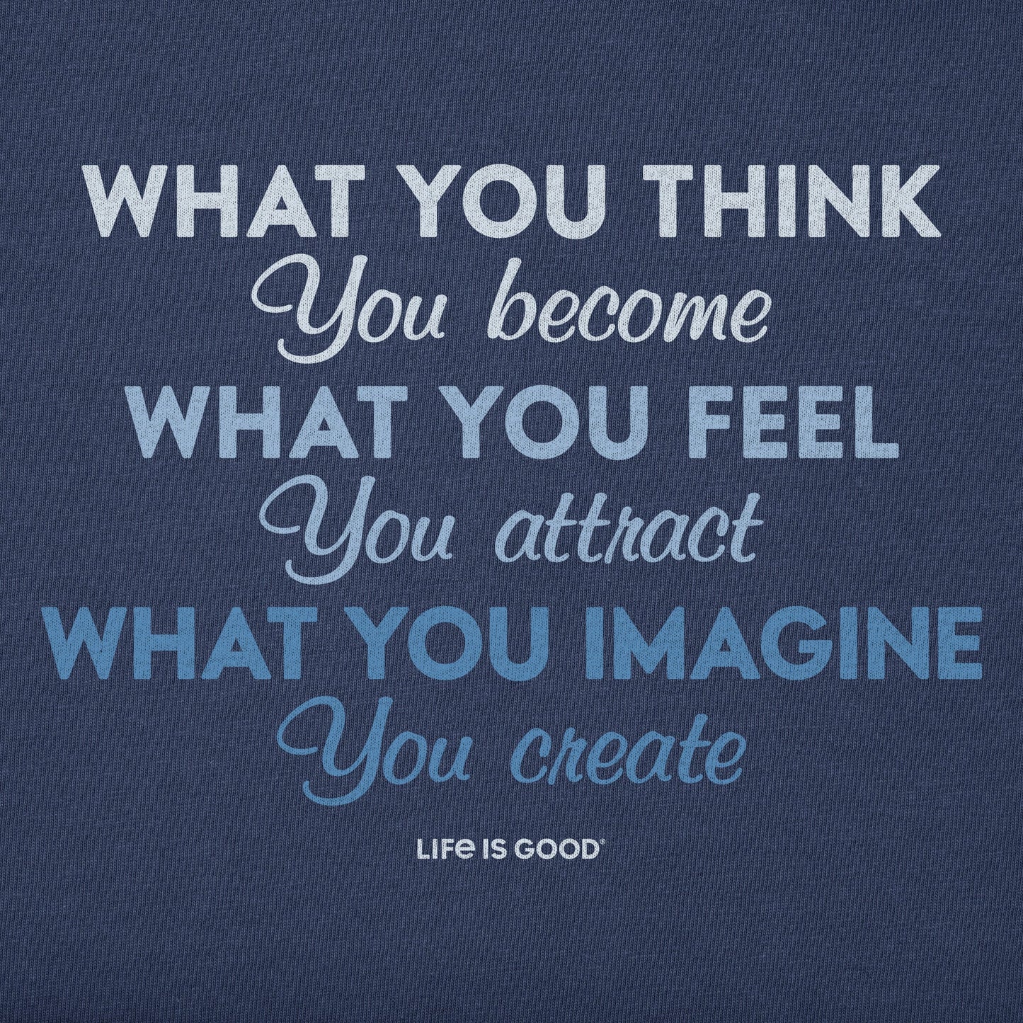 Men's Wordsmith What You Imagine You Create Short Sleeve Tee