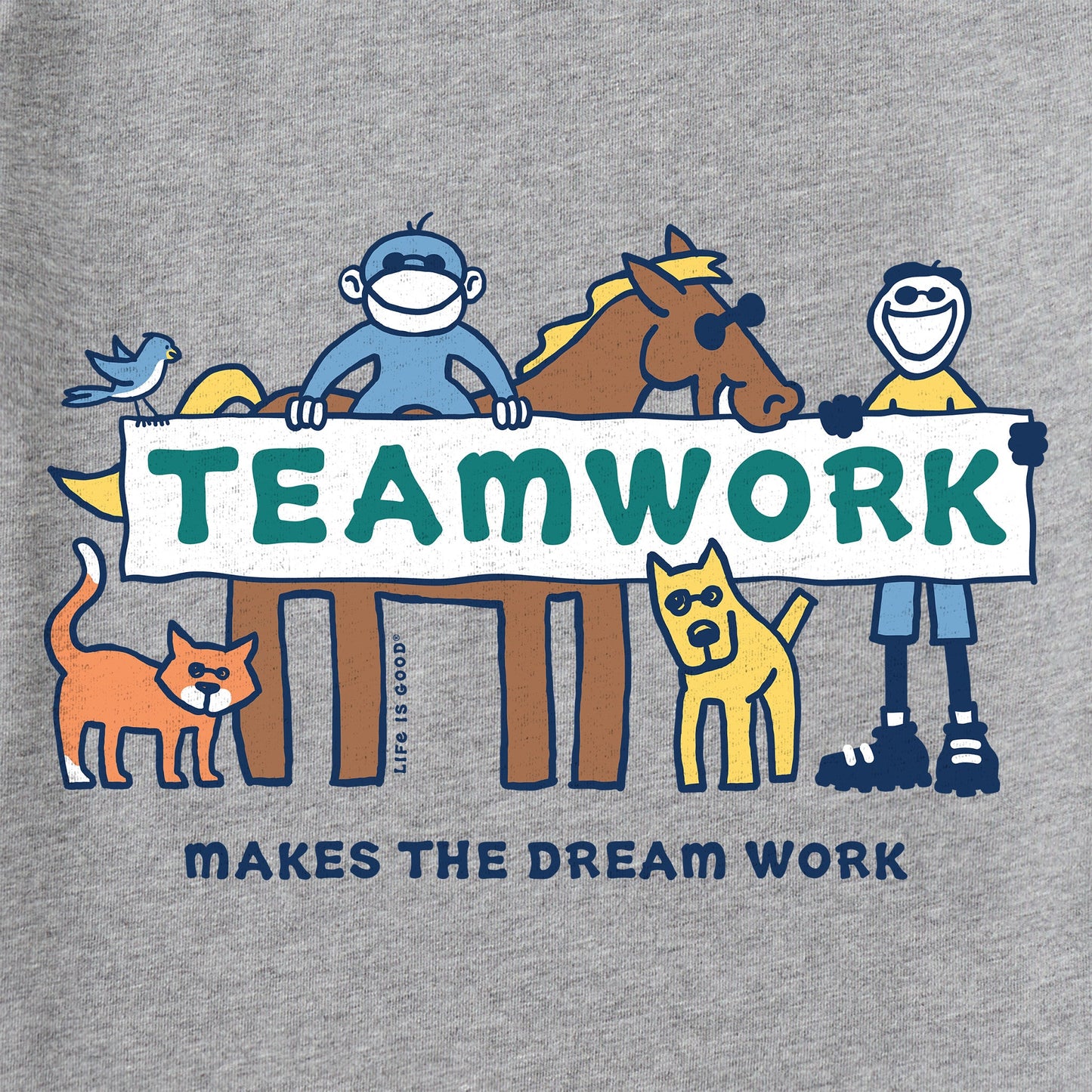 Men's Jake & Friends Teamwork Short Sleeve Tee