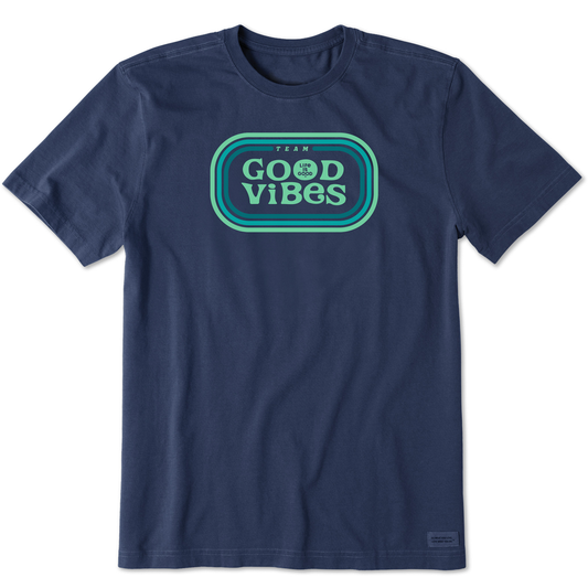 Men's Team Good Vibes Short Sleeve Crusher Tee