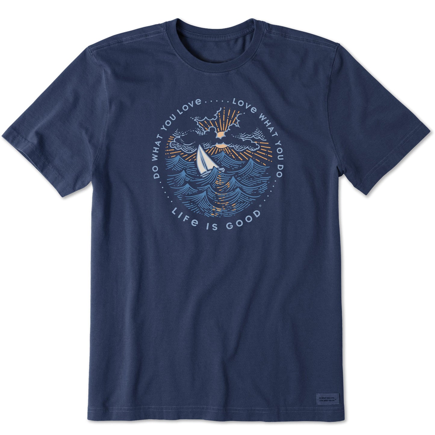 Men's DWYL Sea Sailboat Short Sleeve Tee