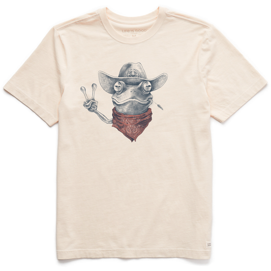Men's Peace Frog Short Sleeve Crusher Tee