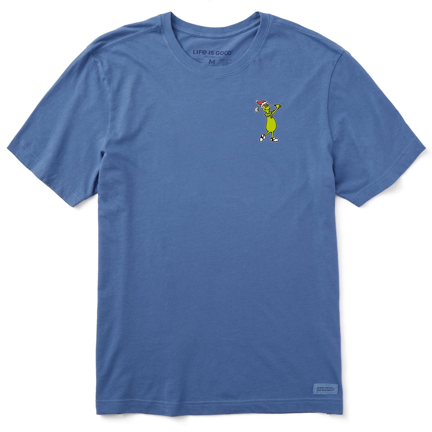 Men's Grinch Golf Swing Short Sleeve Crusher Tee