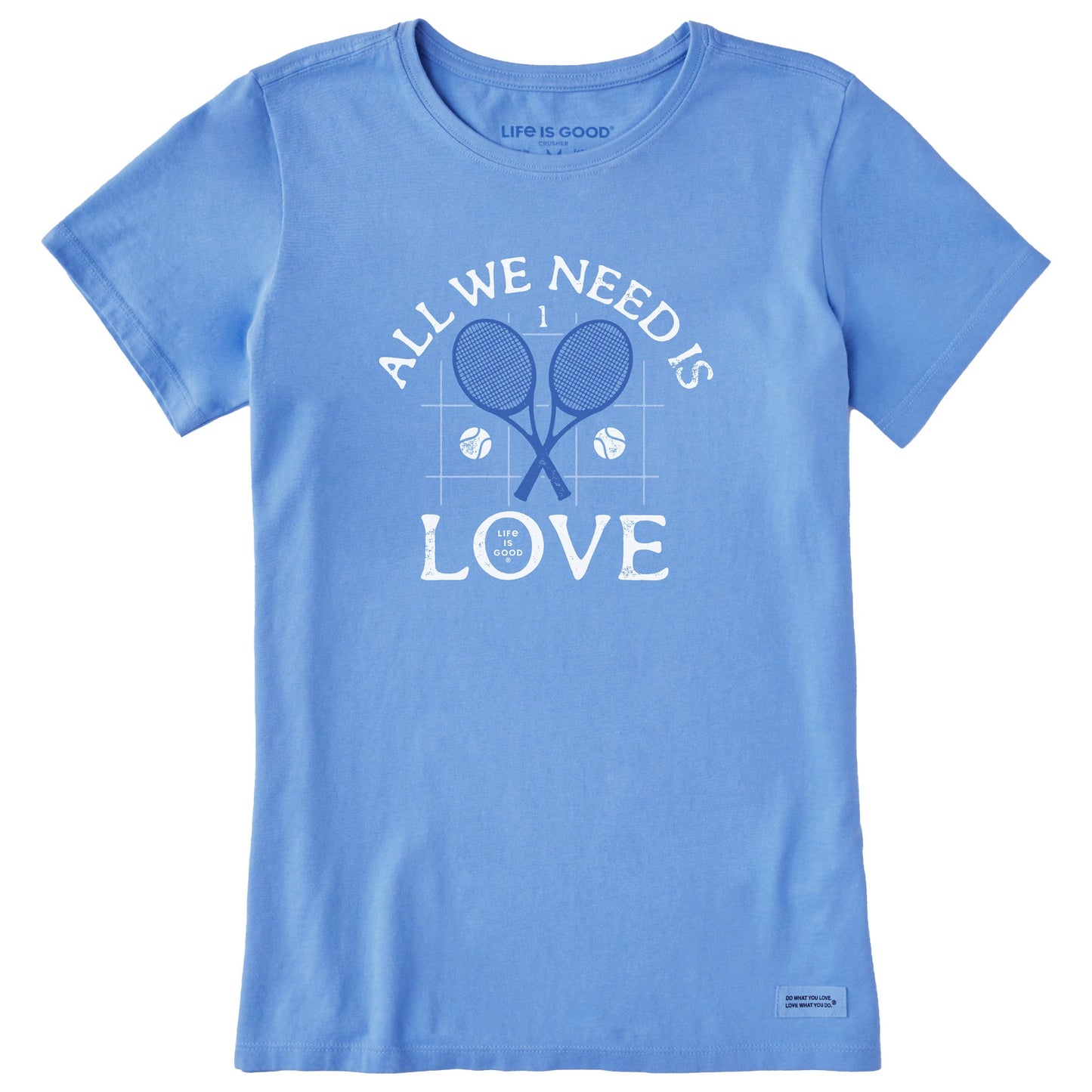 Women's All We Need Tennis Short Sleeve Crusher Tee
