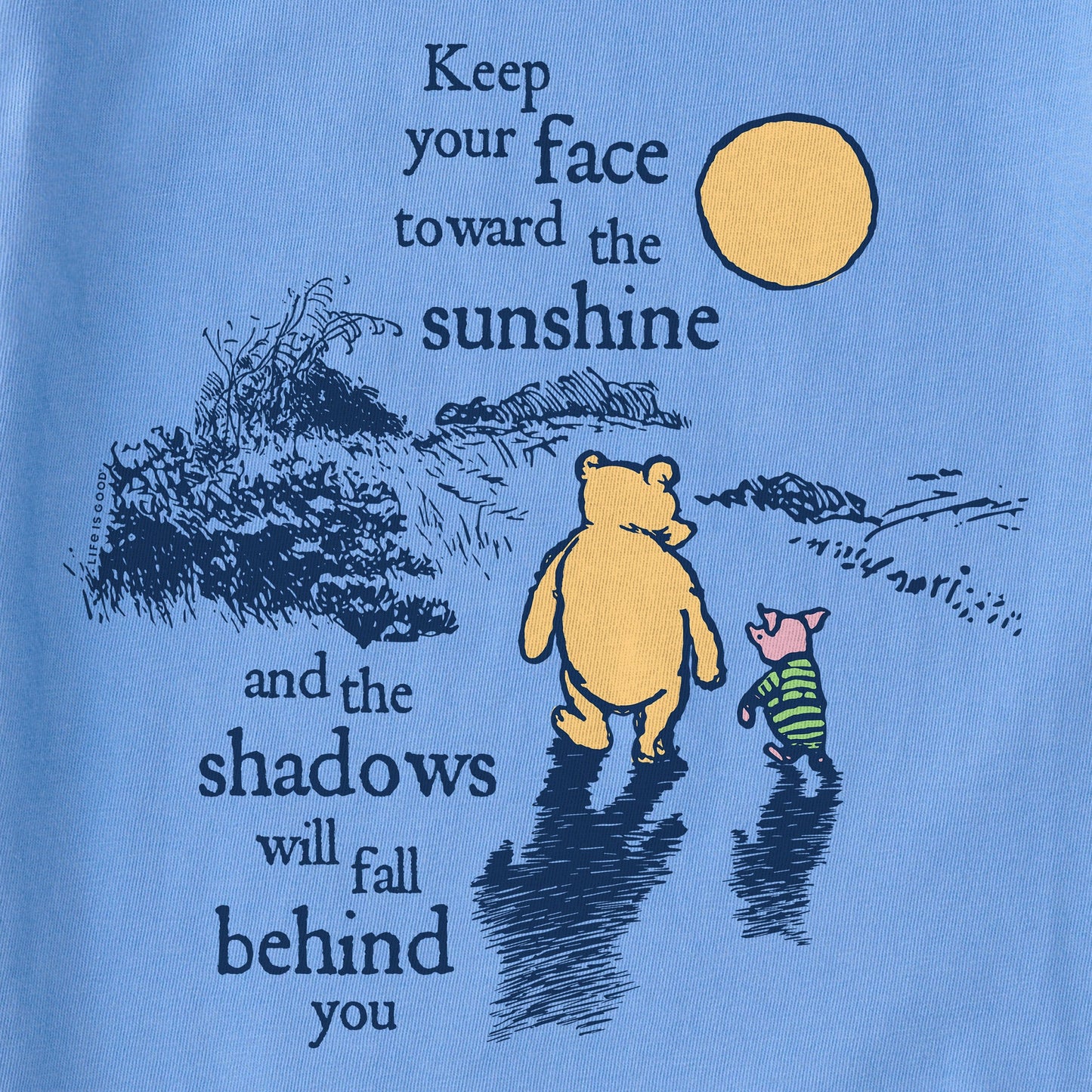 Women's Winnie & P Keep Your Face Towards the Sunshine Short Sleeve Tee