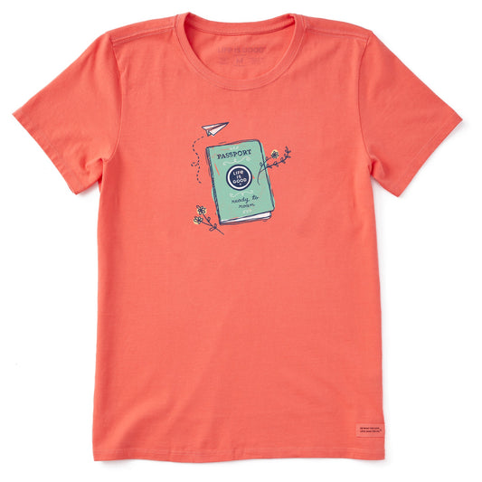 Women's Ready to Roam Passport Short Sleeve Crusher Tee