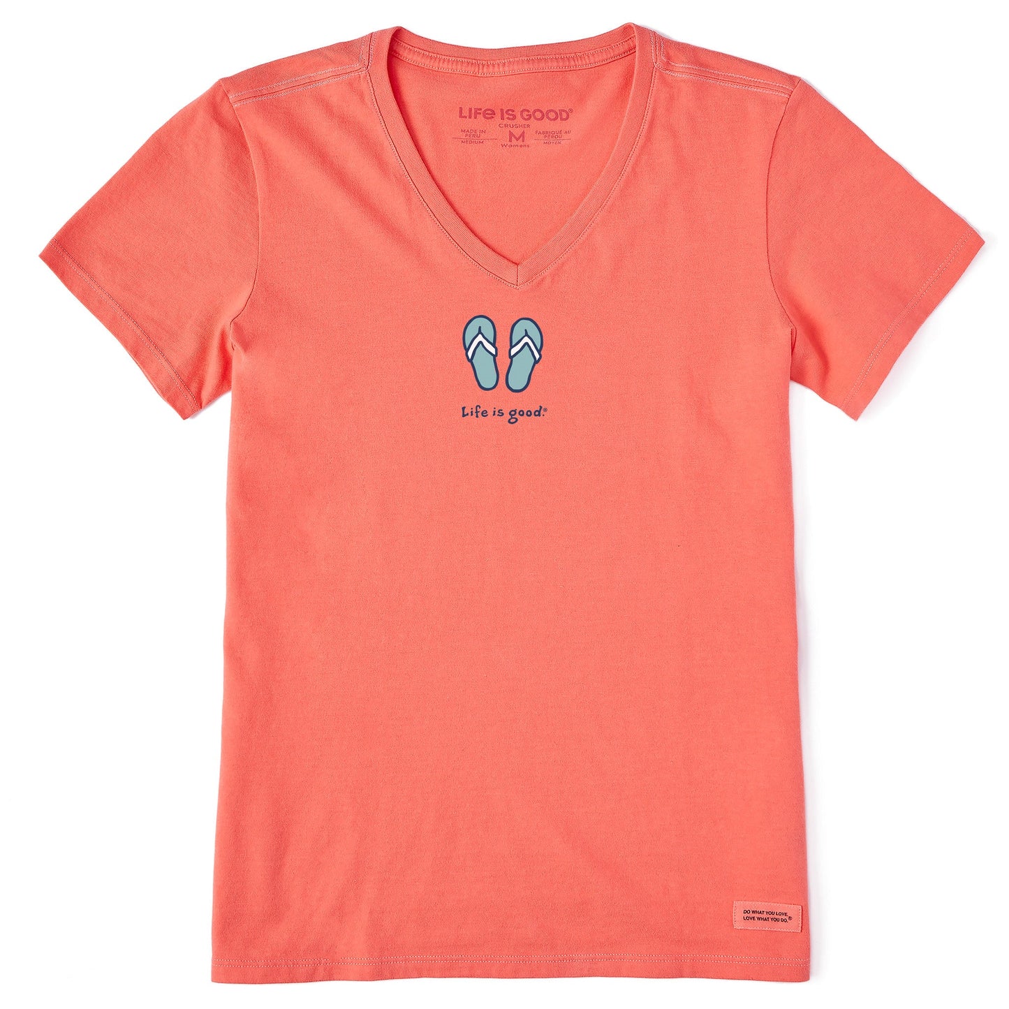 Women's Flip Flops Short Sleeve Vee
