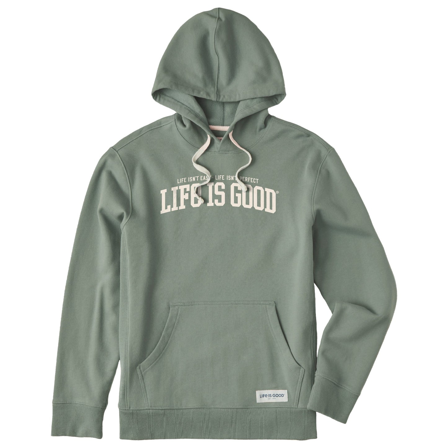 Men's Branded Athletic Life Isnt Easy Simply True Fleece Hoodie