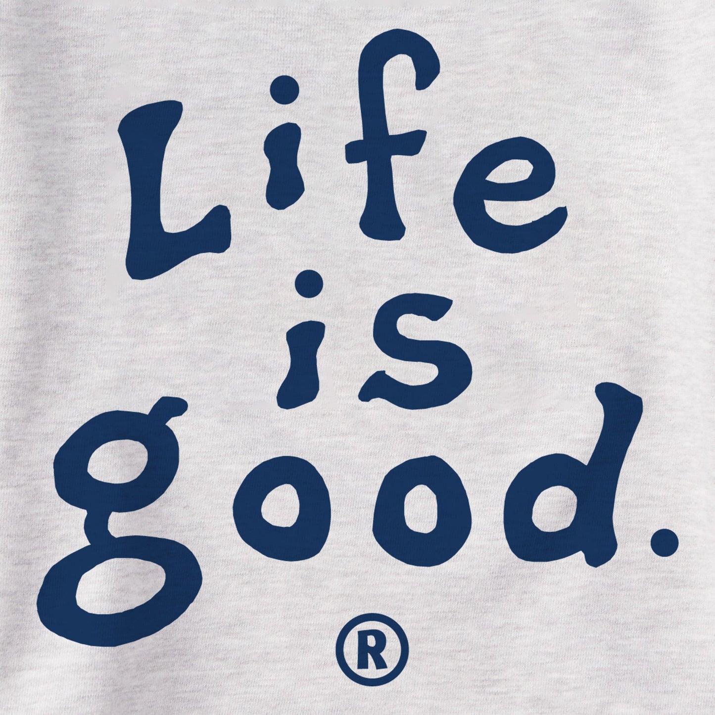 Men's LIG Vintage Wordmark Stacked Simply True Fleece Hoodie