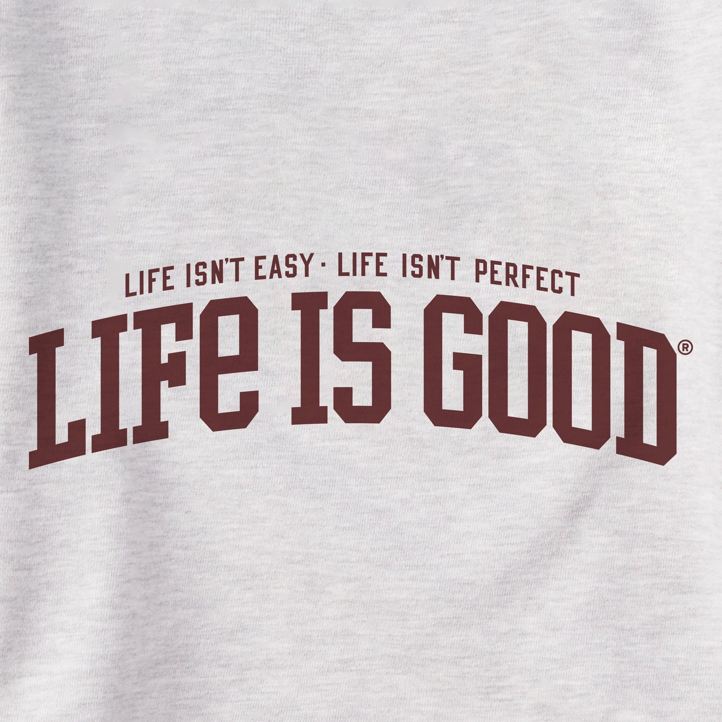 Men's Branded Athletic Life Isnt Easy Simply True Fleece Hoodie