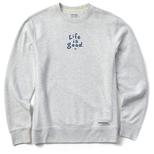 Men's LIG Vintage Wordmark Stacked Simply True Fleece Crew
