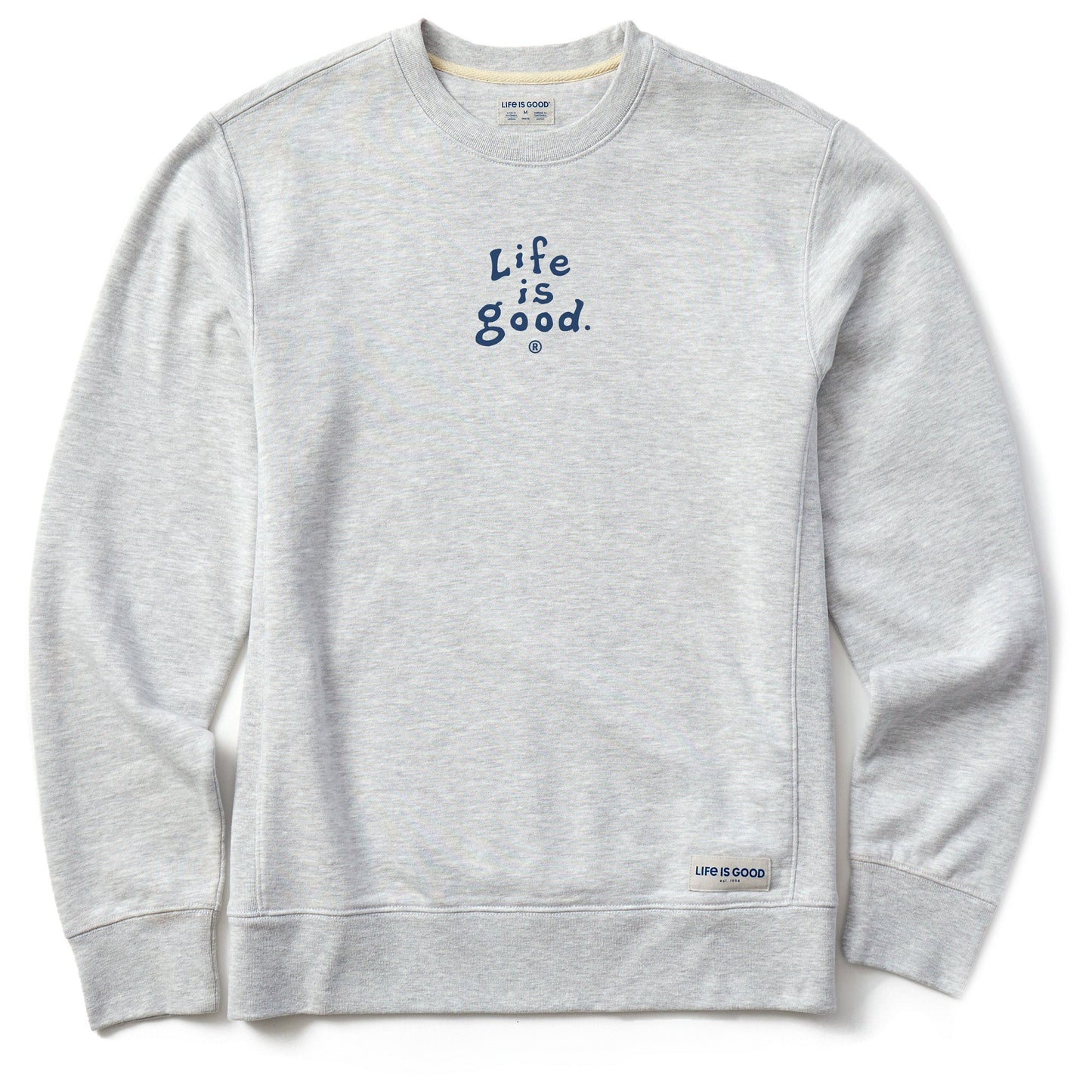 Men's LIG Vintage Wordmark Stacked Simply True Fleece Crew