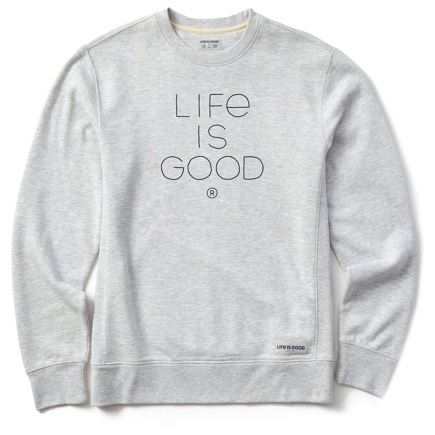 Men's Branded Stacked LIG Simply True Fleece Crew