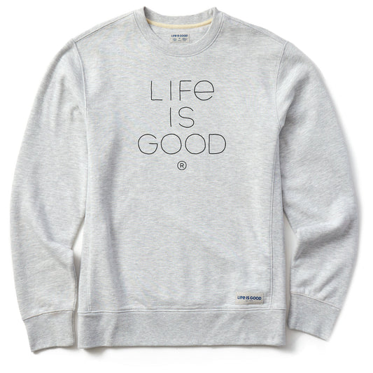 Men's Branded Stacked LIG Simply True Fleece Crew