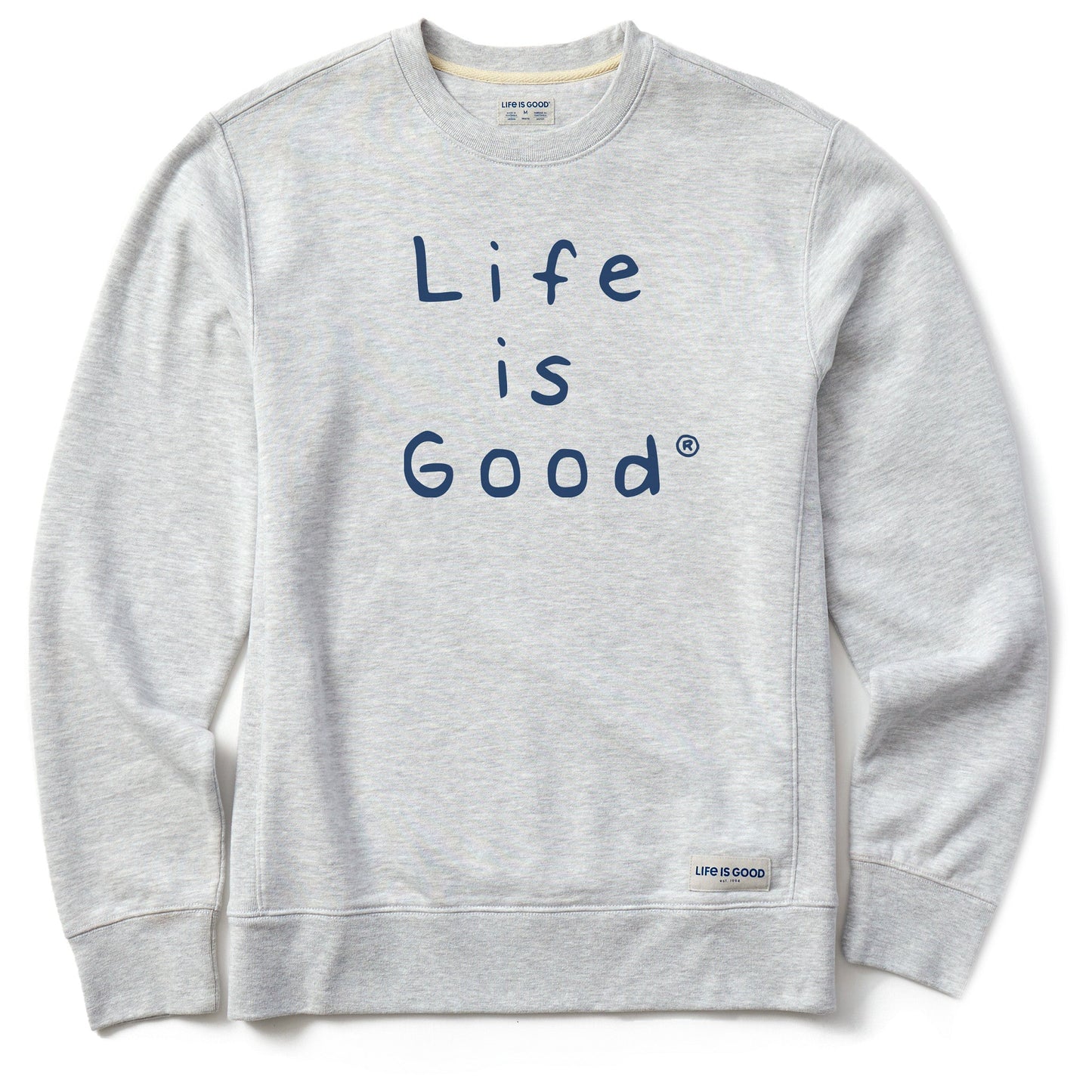 Men's Quirky Stacked LIG Simply True Fleece Crew