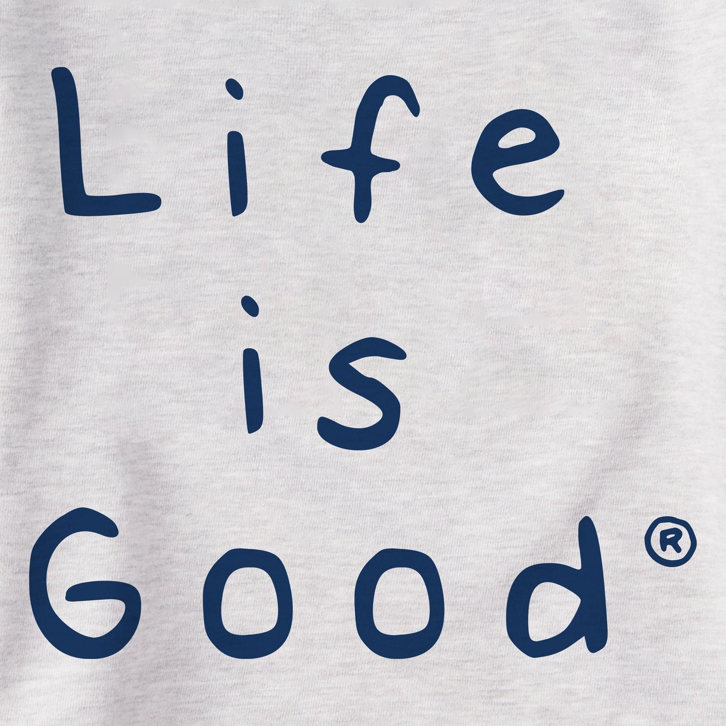 Men's Quirky Stacked LIG Simply True Fleece Crew