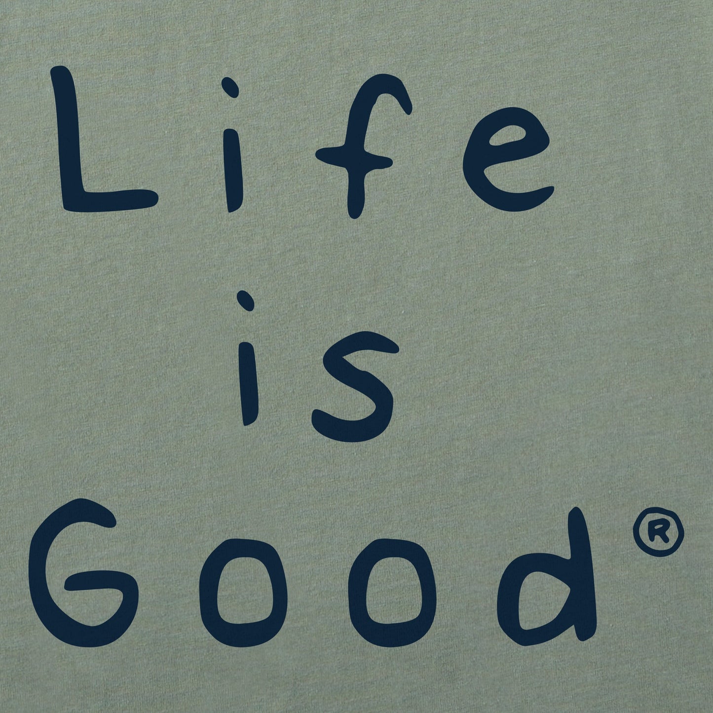 Men's Quirky Stacked LIG Simply True Fleece Crew