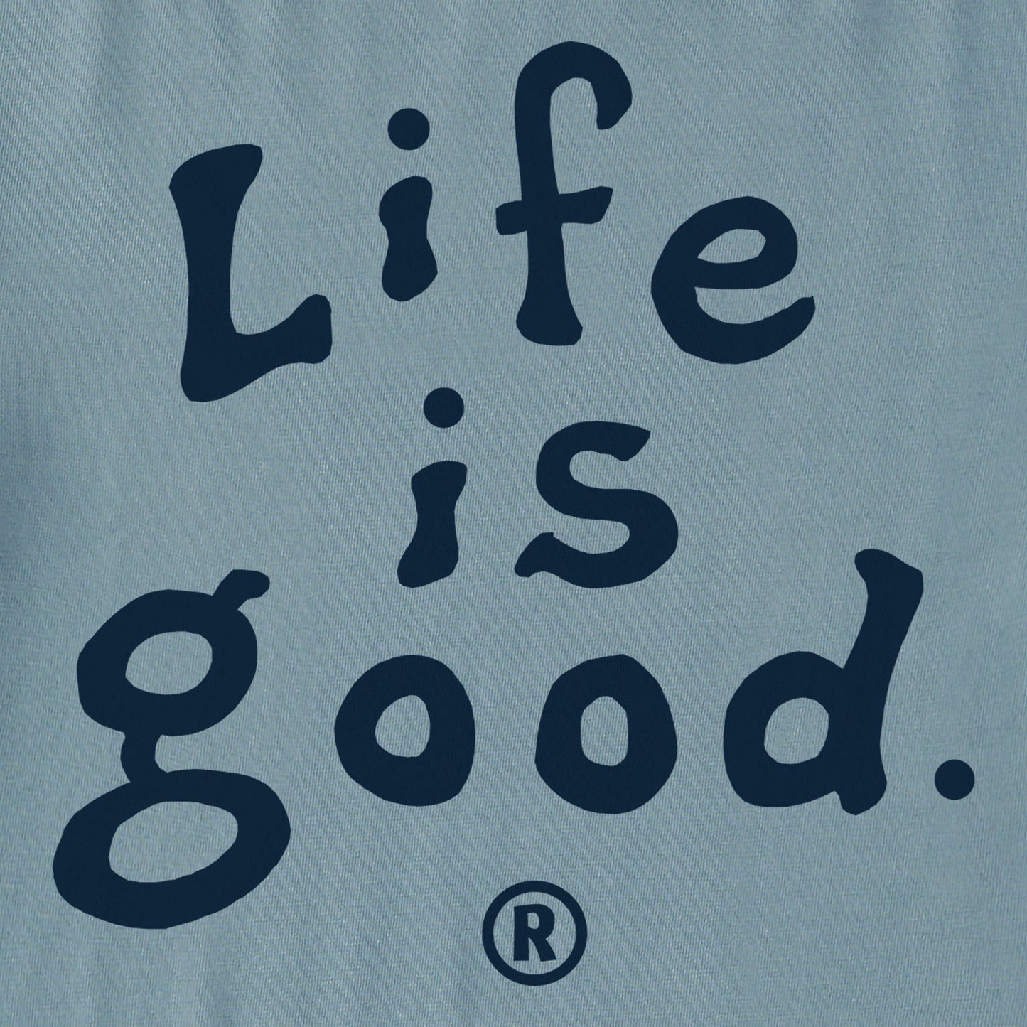 Men's LIG Vintage Wordmark Stacked Simply True Fleece Crew