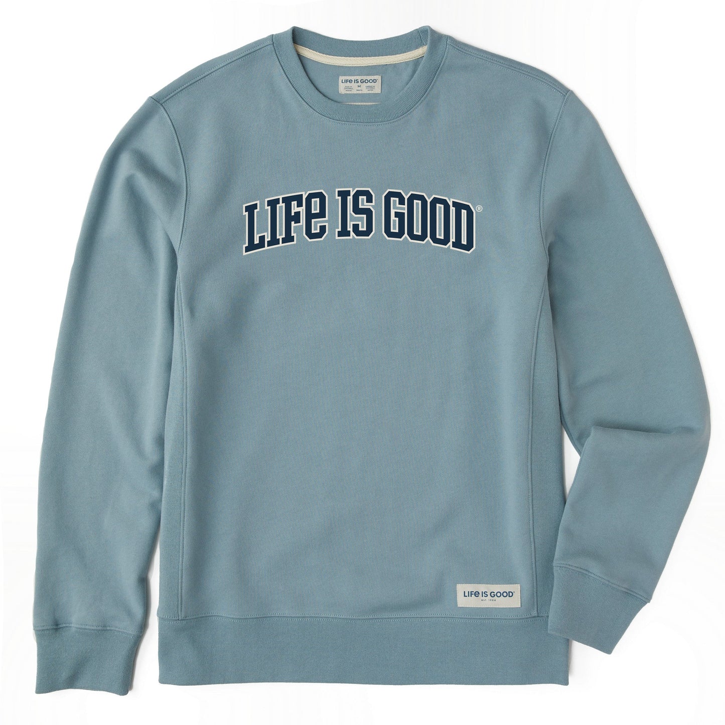 Men's Branded 2-Tone Simply True Fleece Crew