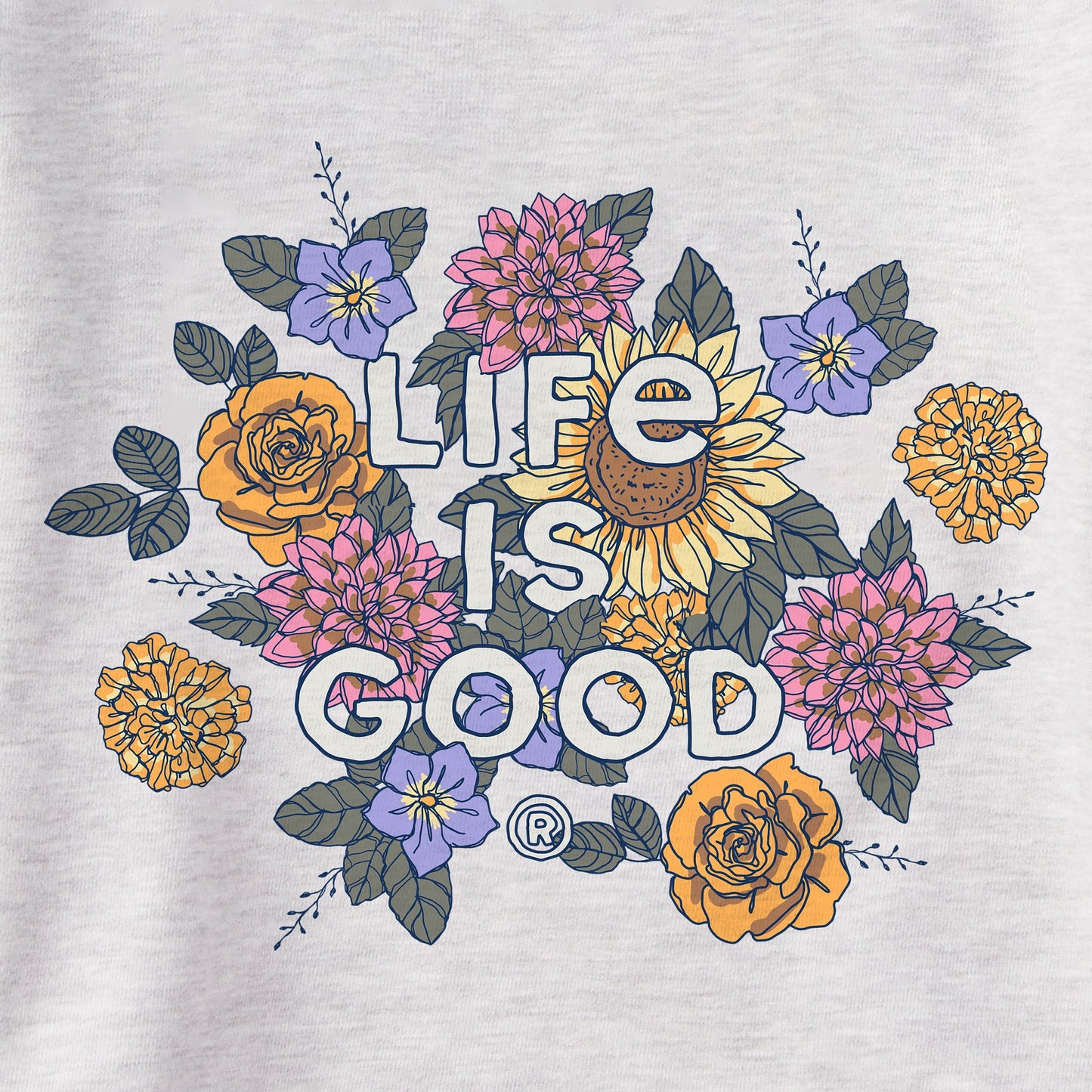 Women's Florals LIG Stacked Simply True Fleece Hoodie
