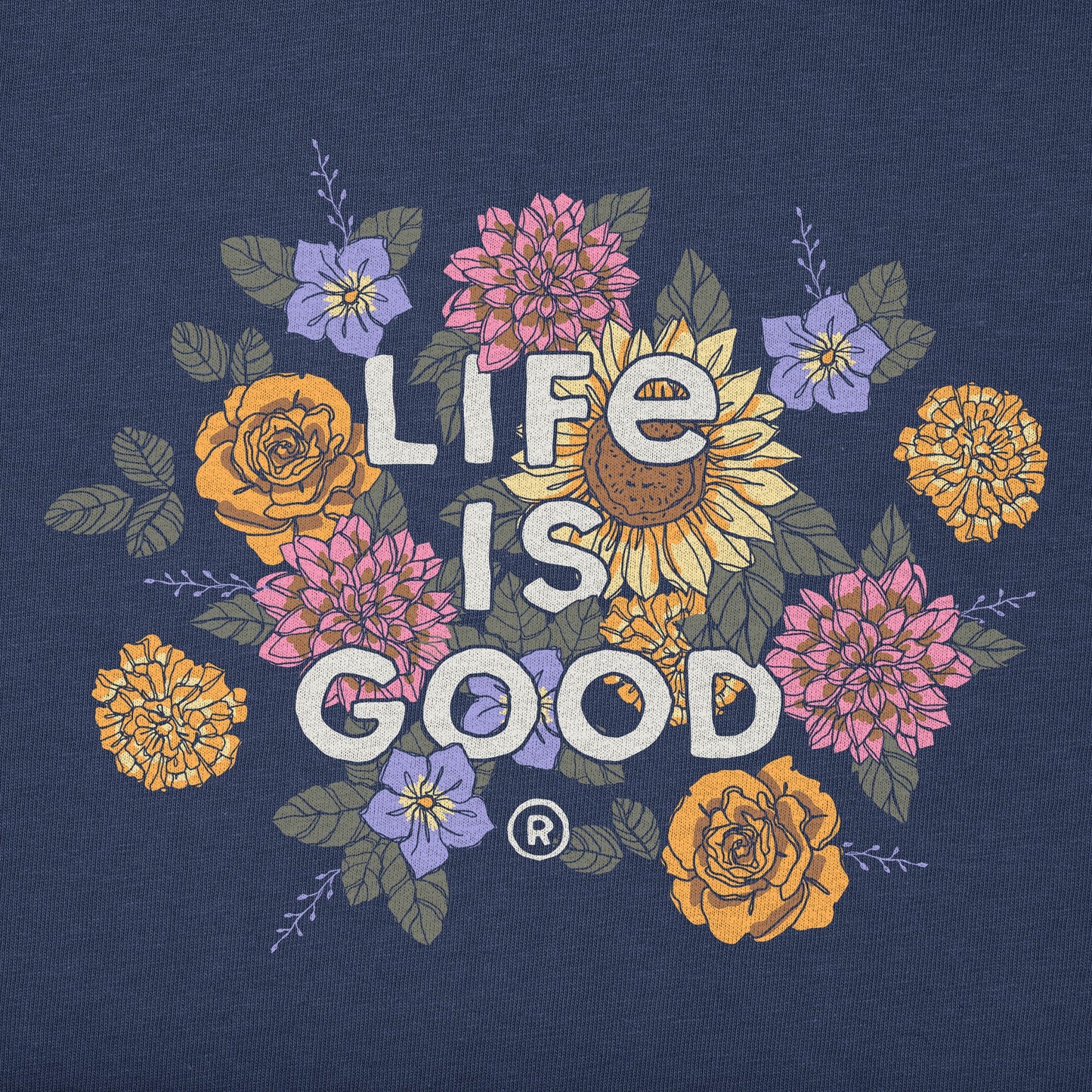 Women's Florals LIG Stacked Simply True Fleece Hoodie