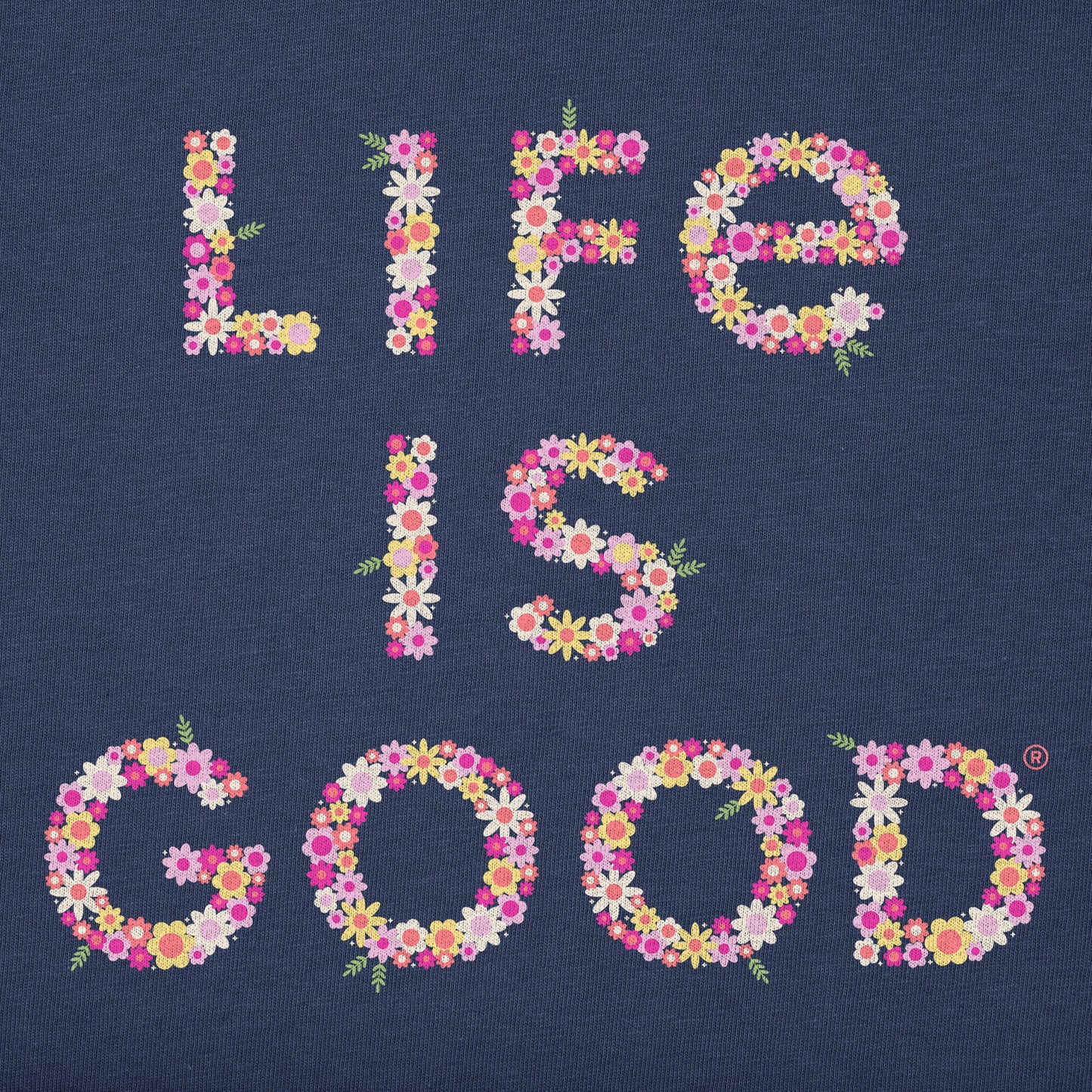 Women's Branded Life is Good Simply True Fleece Hoodie