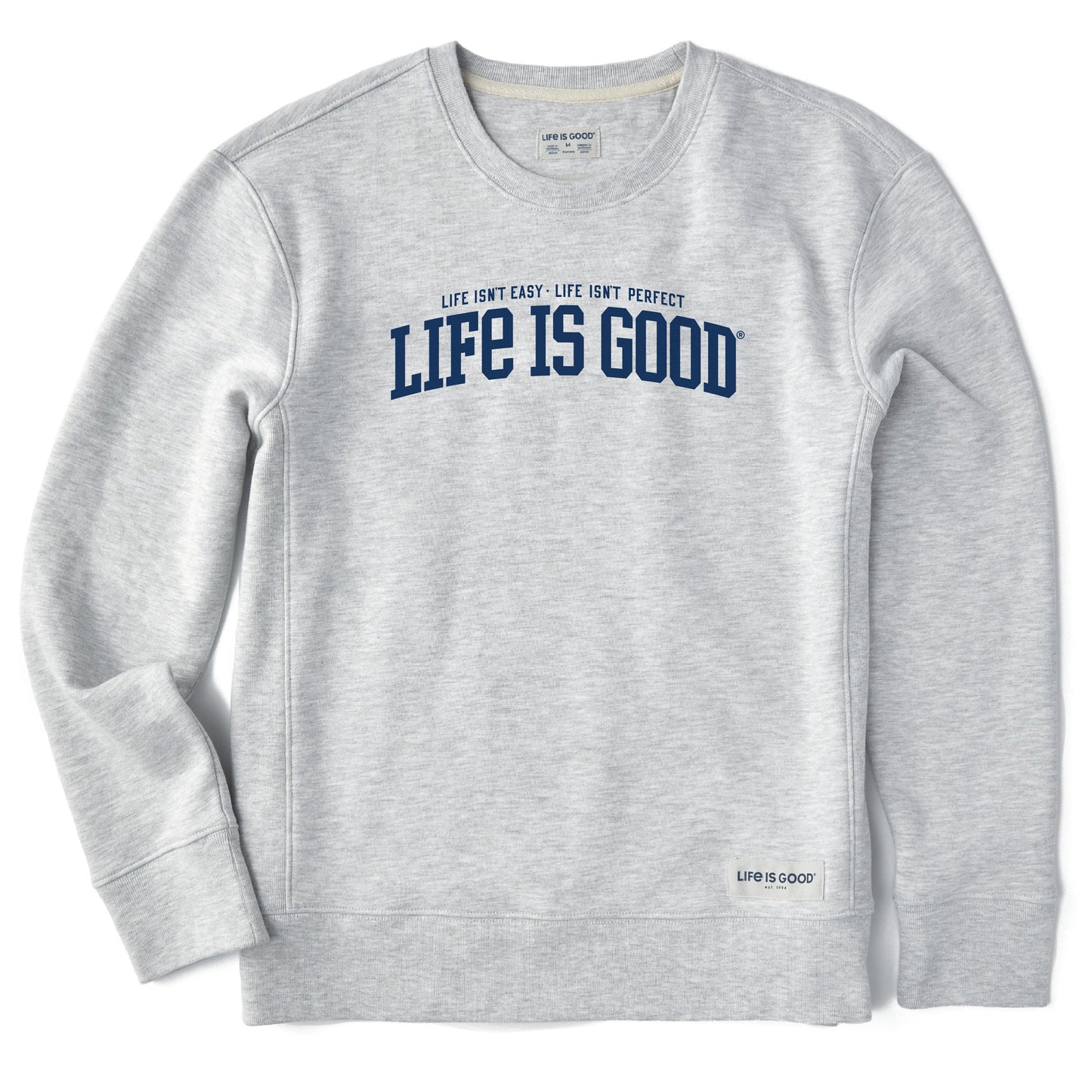 Women's Branded Athletic Life Isnt Easy Simply True Crew