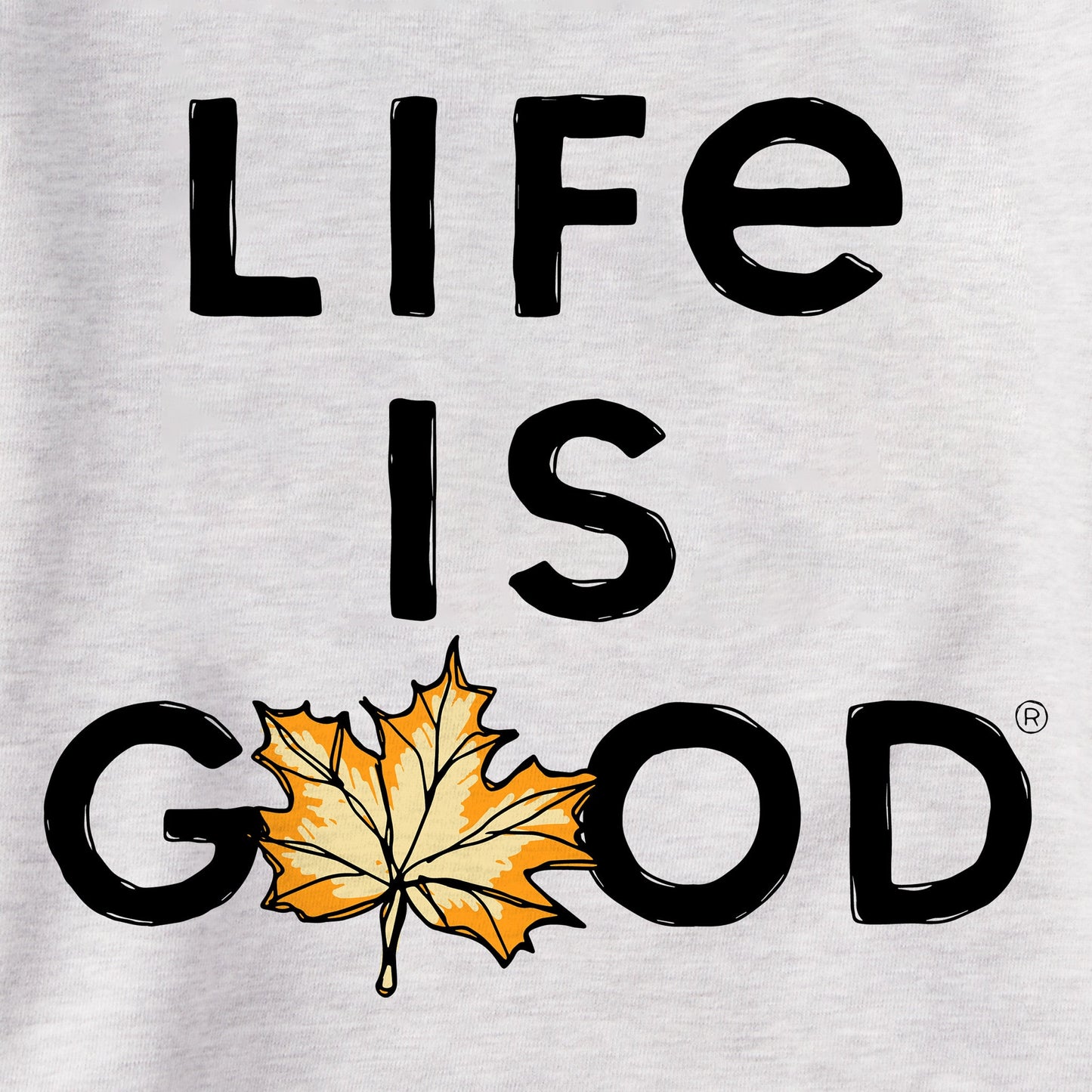 Women's Branded Stacked LIG w Leaf Simply True Fleece Hoodie