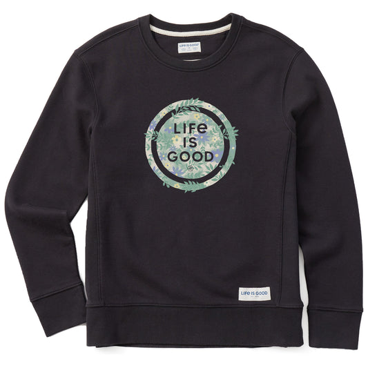 Women's Branded Floral Coin Simply True Crew