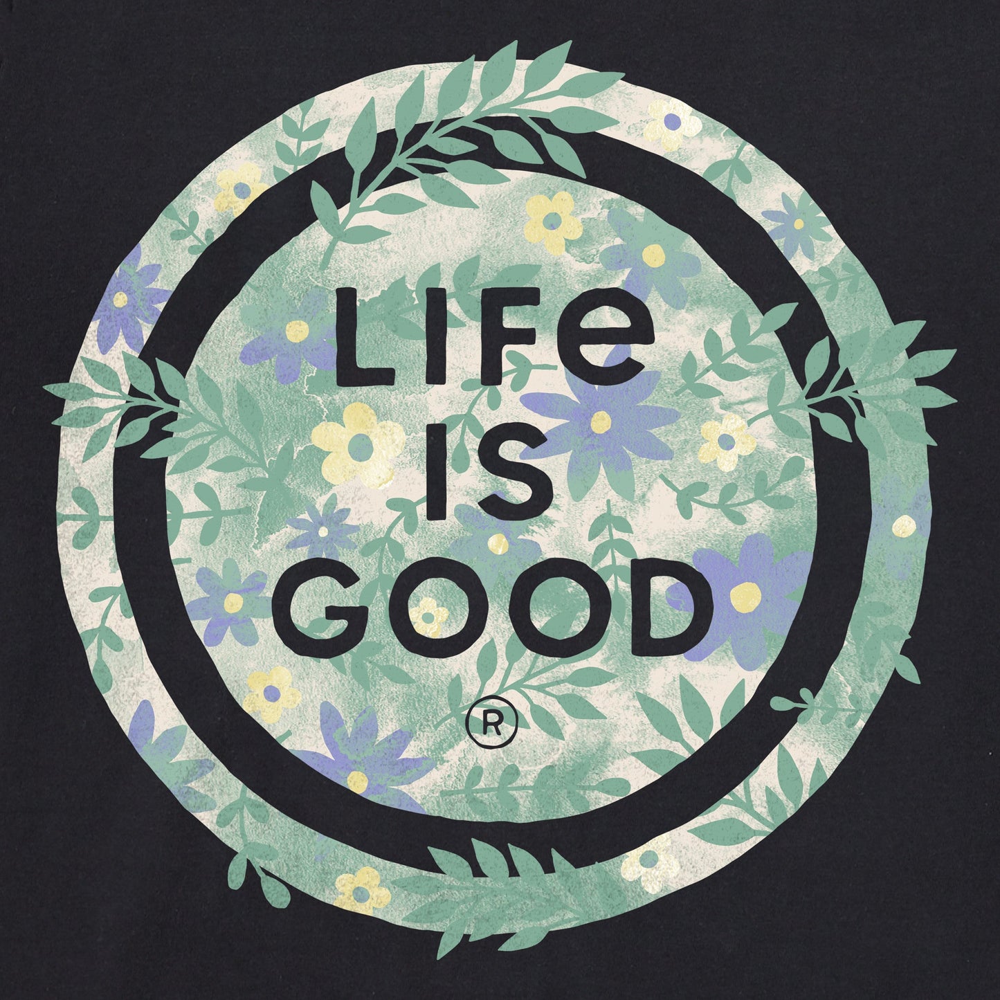 Women's Branded Floral Coin Simply True Crew