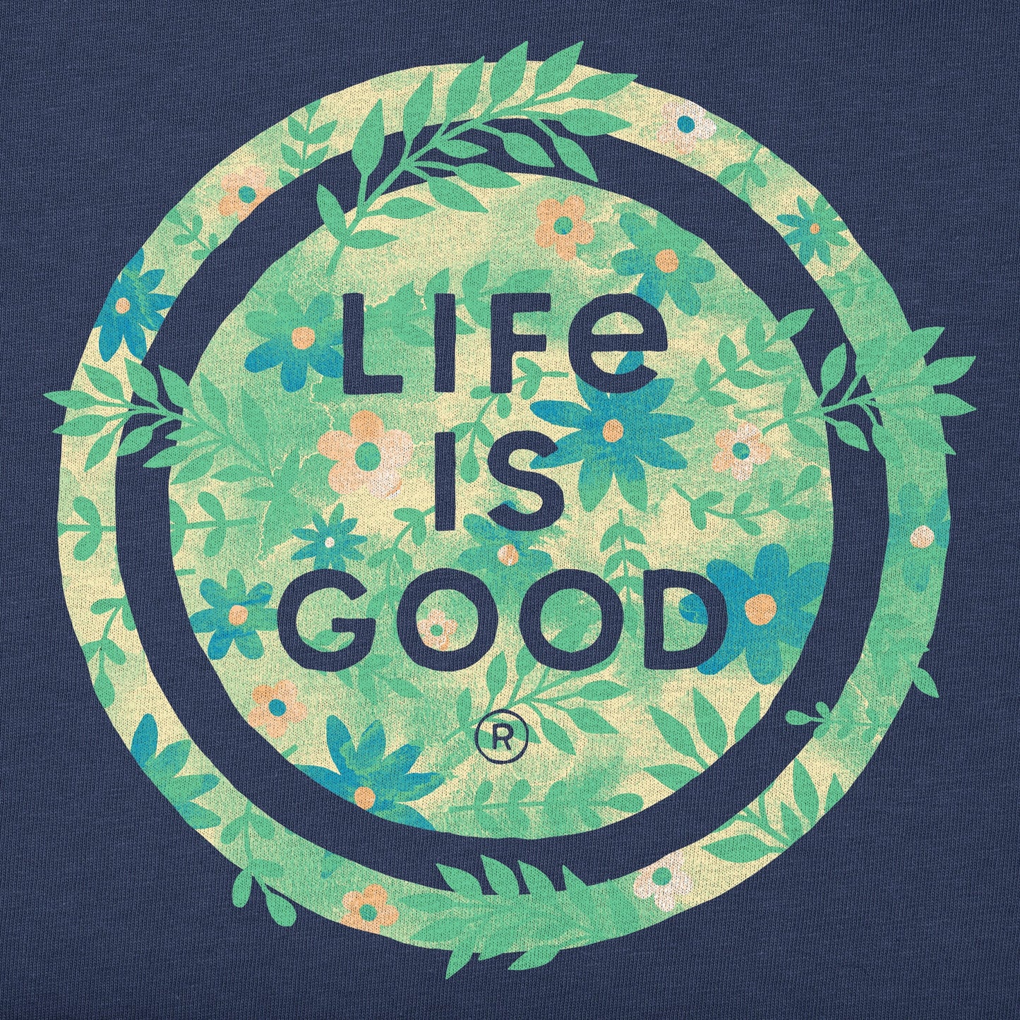 Women's Branded Floral Coin Simply True Crew