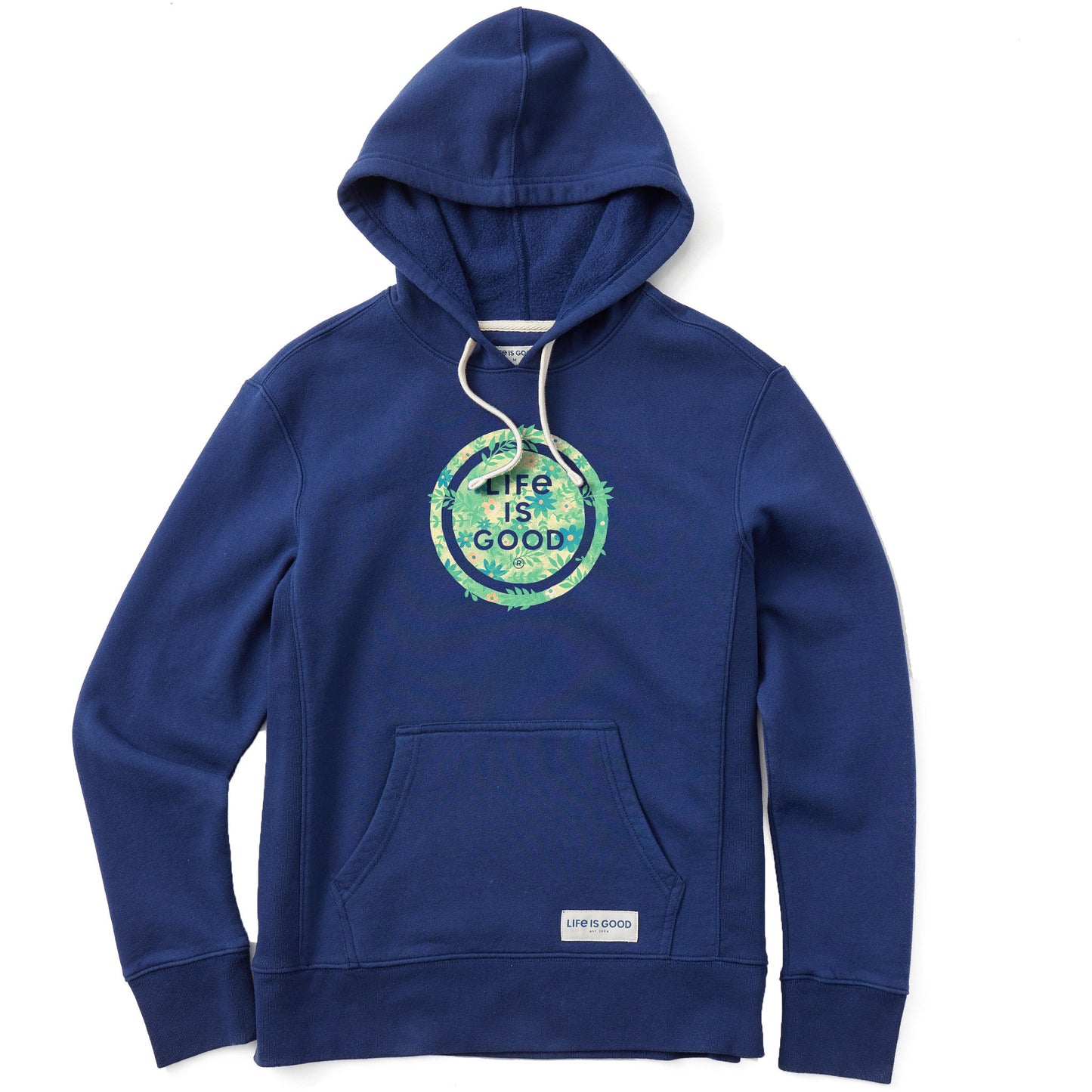 Women's Branded Floral Coin Simply True Fleece Hoodie