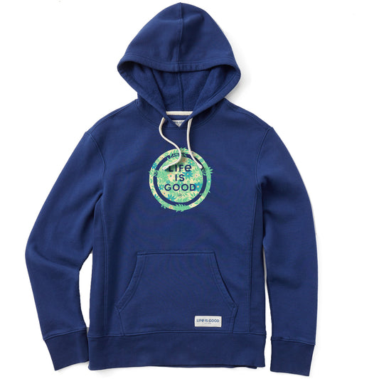 Women's Branded Floral Coin Simply True Fleece Hoodie