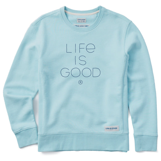 Women's Branded Stacked LIG Simply True Fleece Crew