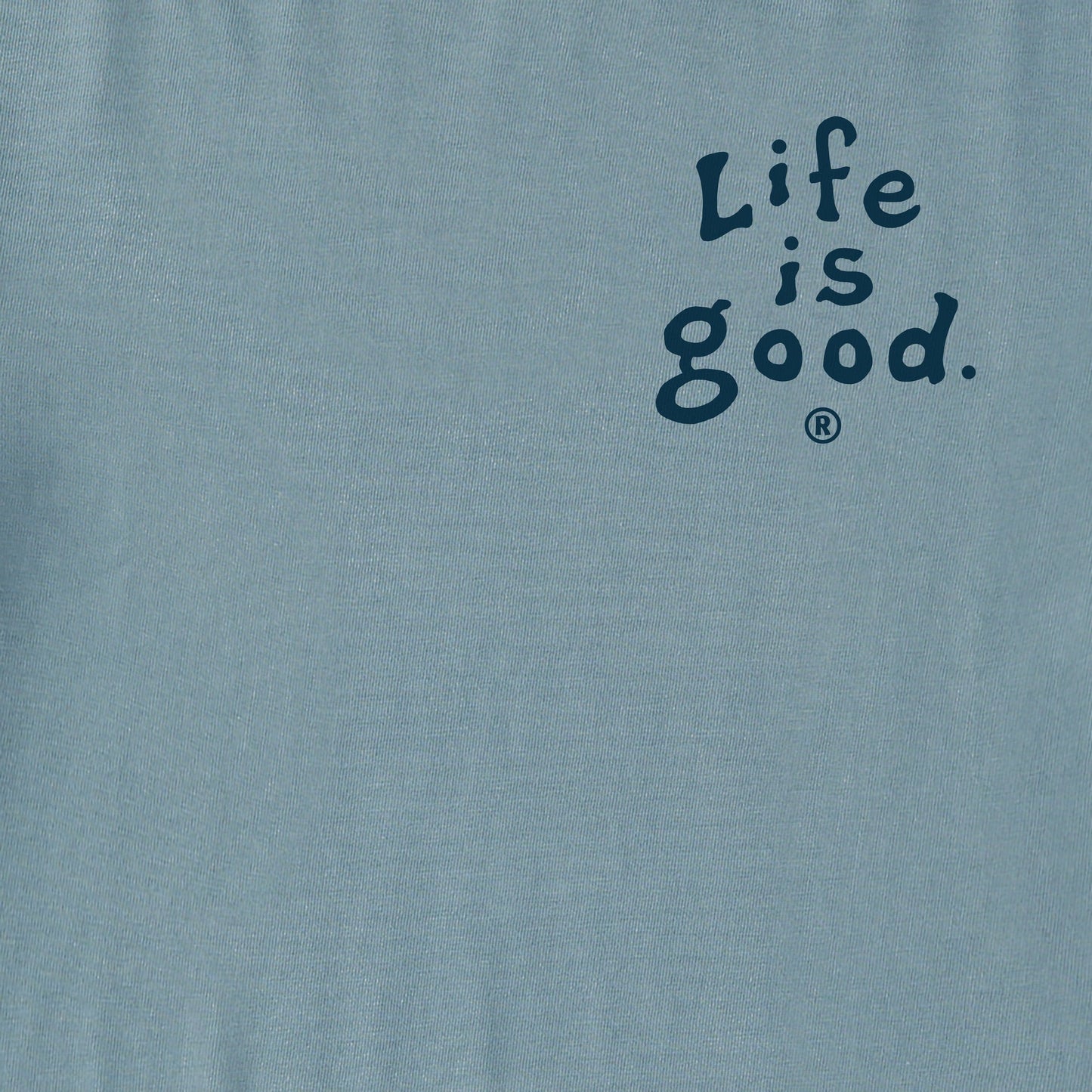 Men's LIG Vintage Wordmark Stacked Simply True Fleece Crew