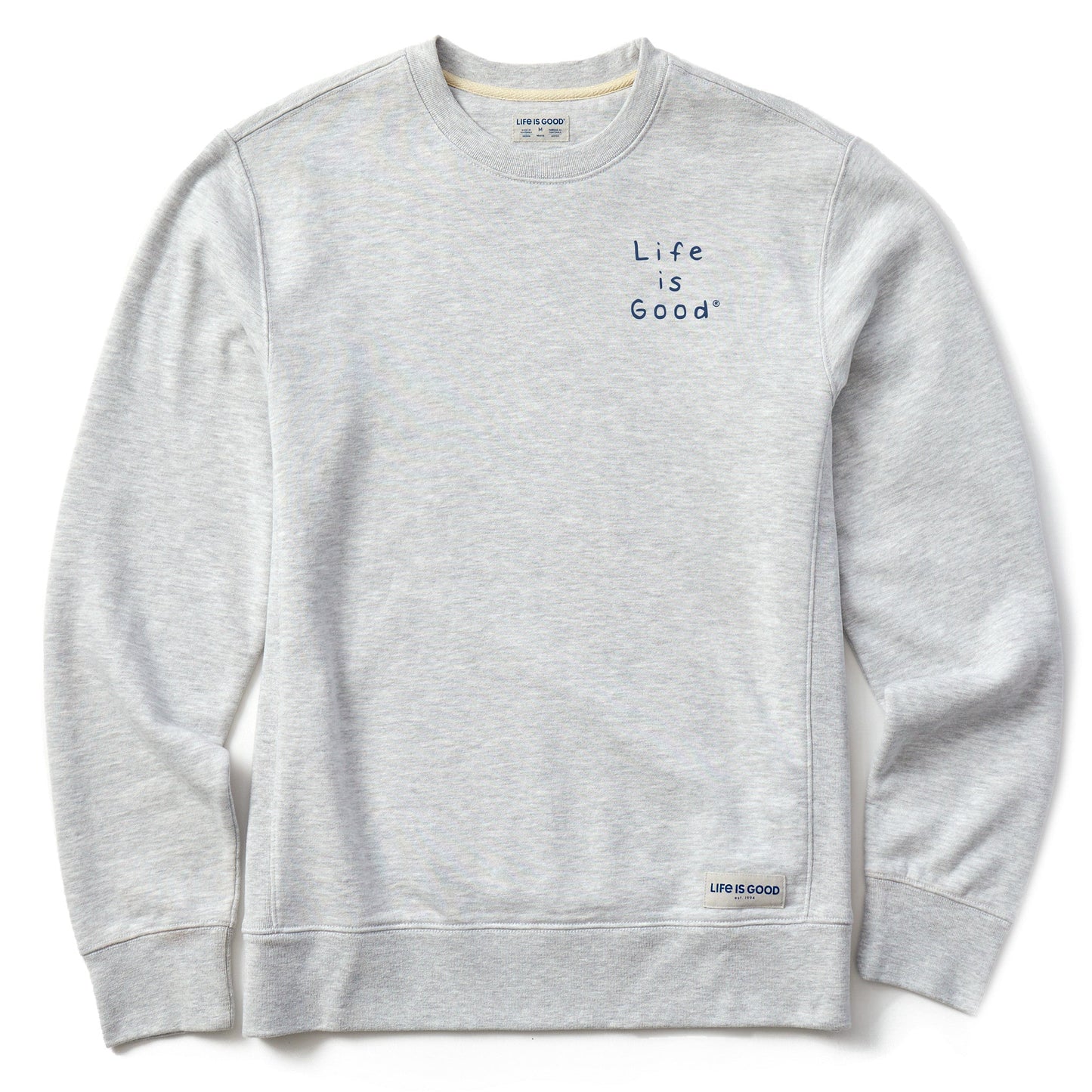 Men's Quirky Stacked LIG Simply True Fleece Crew