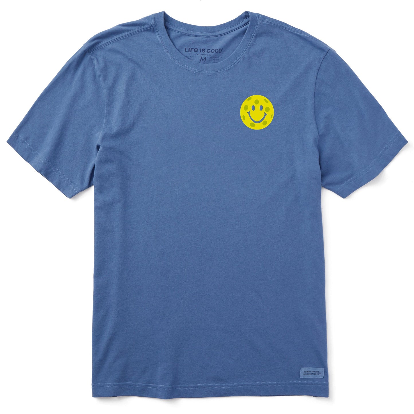 Men's Happy Pickleball Short Sleeve Crusher Tee