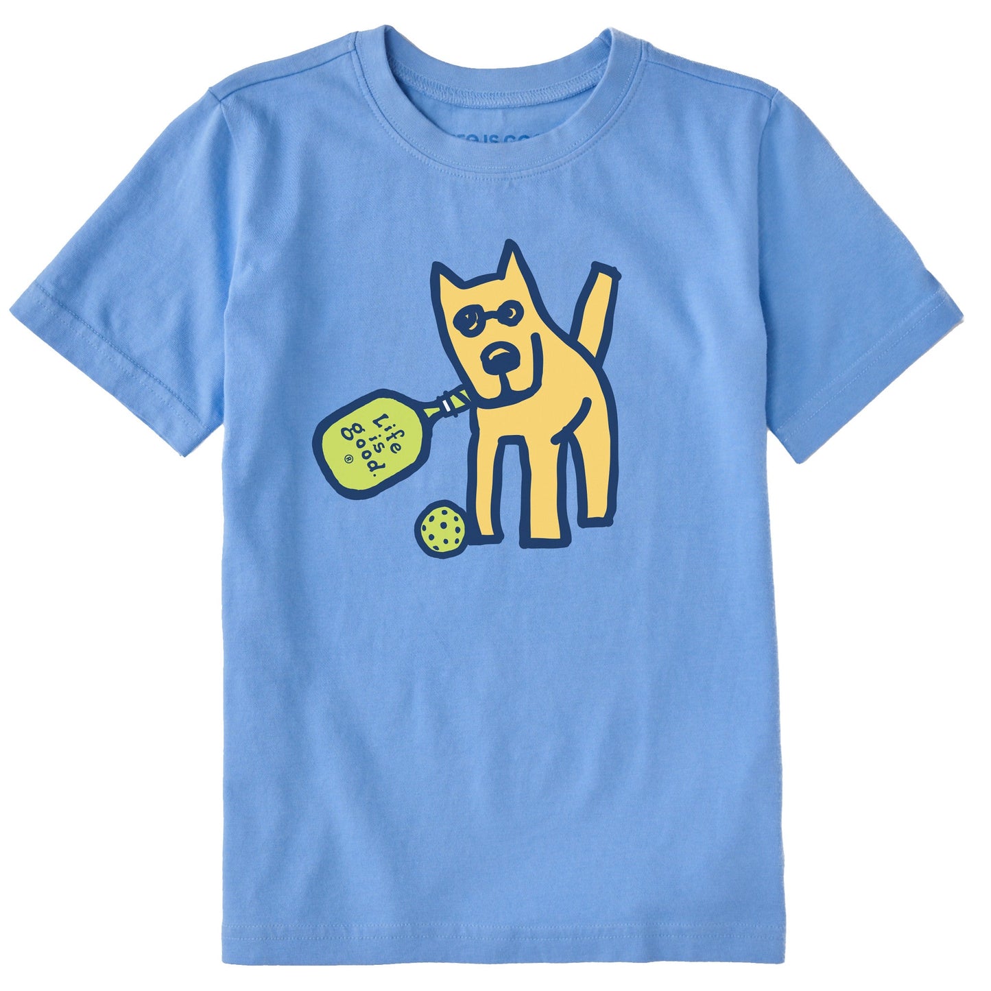 Kids Rocket Pickleball Short Sleeve Crusher Tee