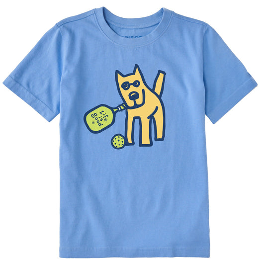 Kids Rocket Pickleball Short Sleeve Crusher Tee