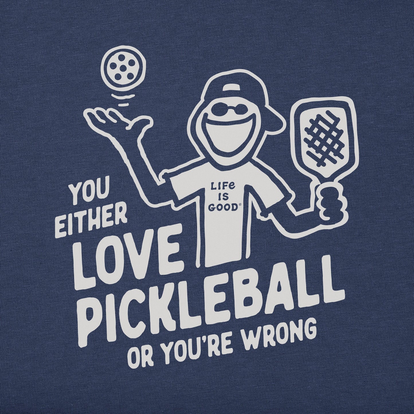 Men's Jake Love Pickleball Short Sleeve Tee