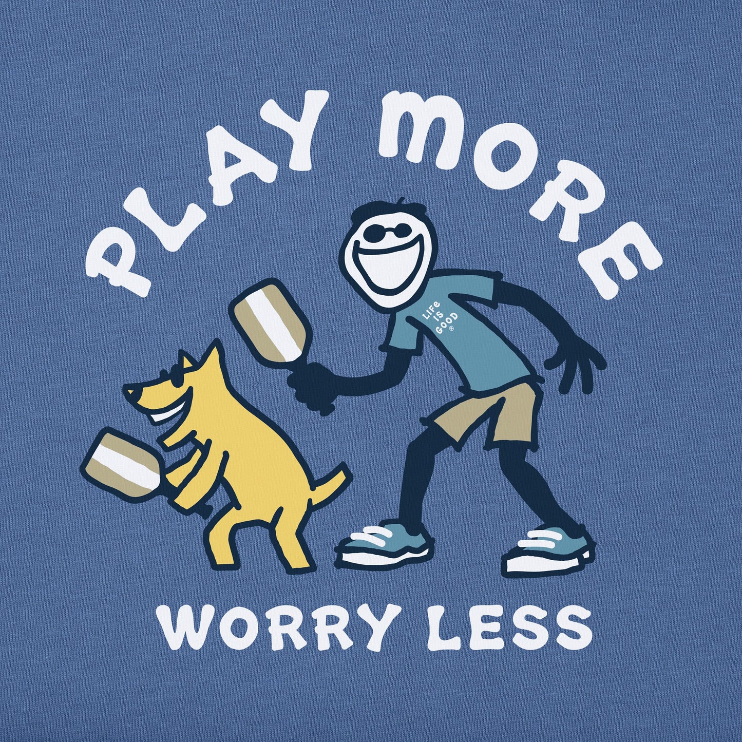 Men's Jake & Rocket Play Pickleball Short Sleeve Tee